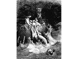 Noah`s flood (Engraving by Gustaf Dore)